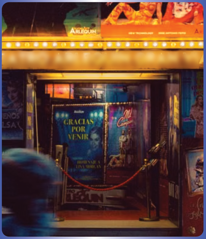 Póster evocando una película completa